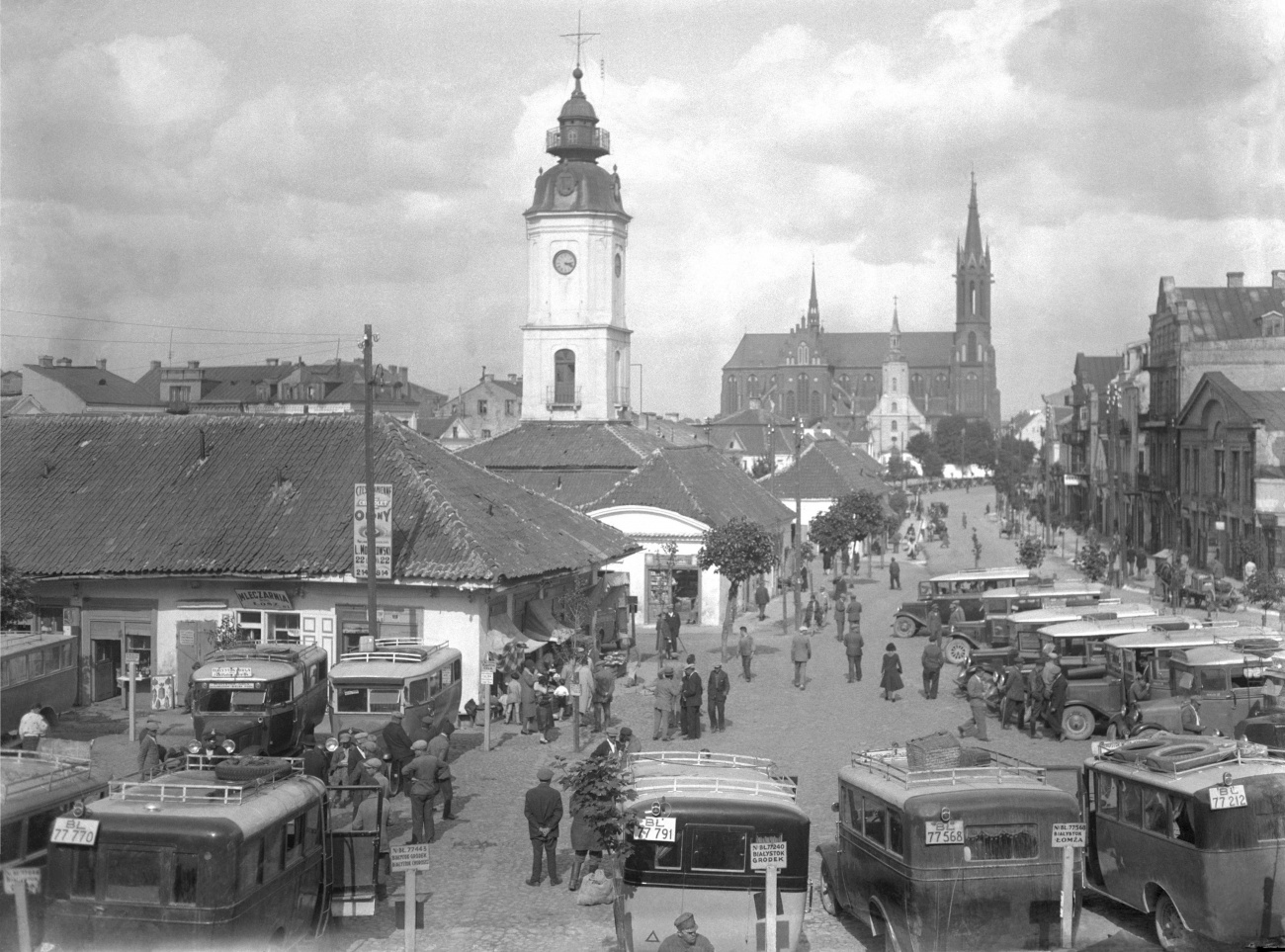 Bialystok, Heimatstadt von Avraham Ary, im Jahr 1920  - Quelle: © Tomek Wisniewski 